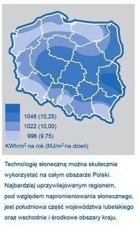 mapa solarna